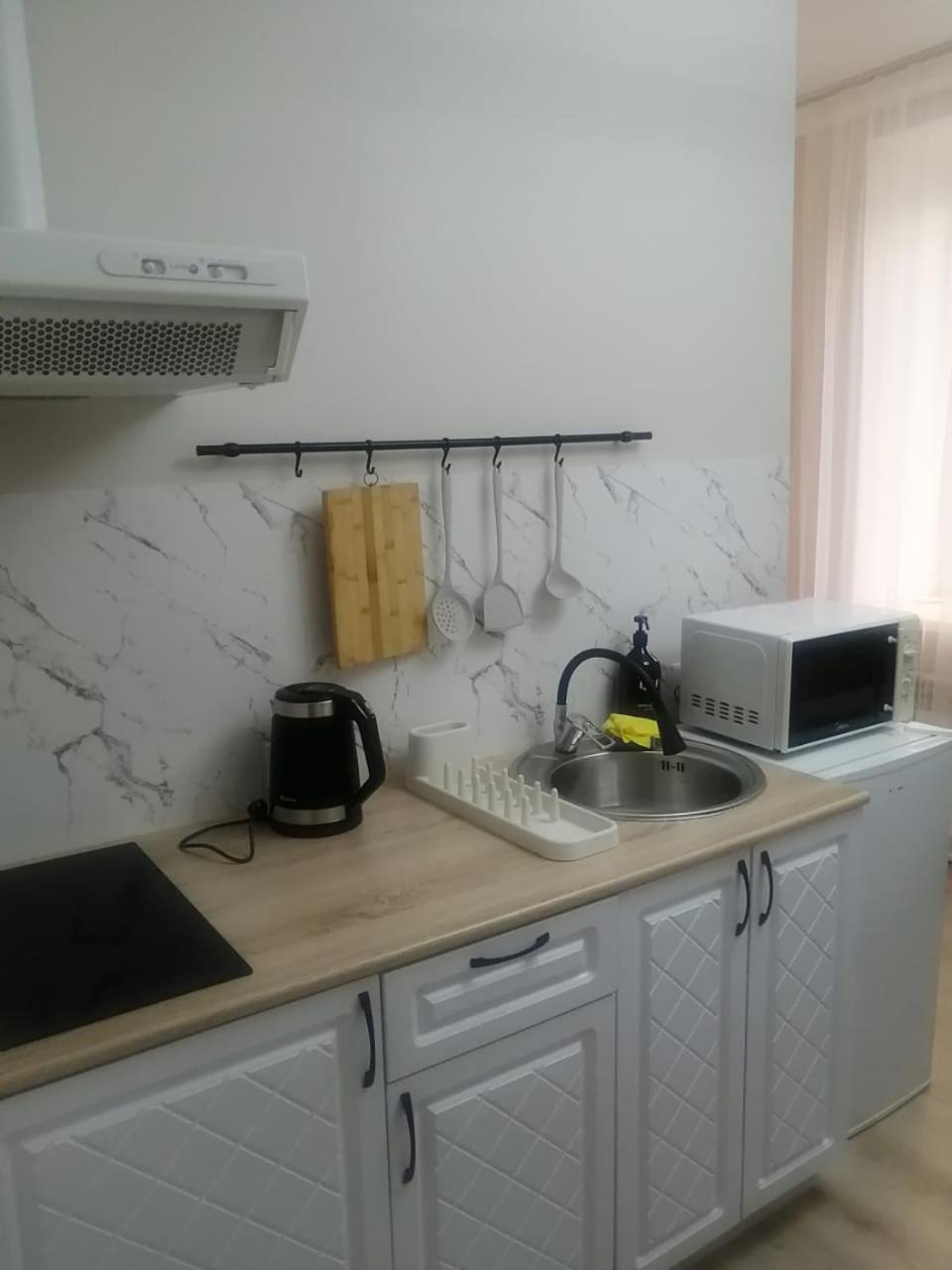 Ferienwohnung Happy House Karagandy Exterior foto